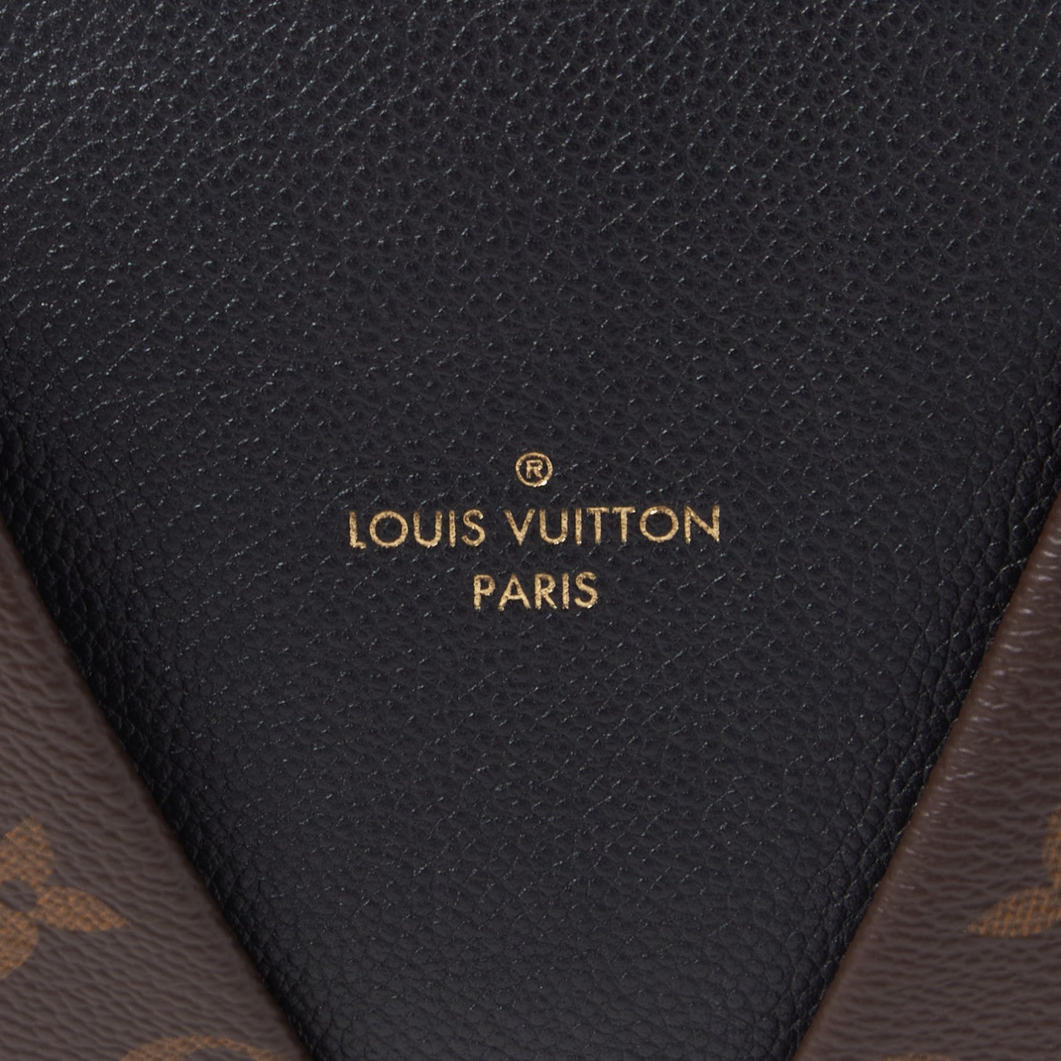 Louis Vuitton Monogram V Tote MM Black 8 of 9