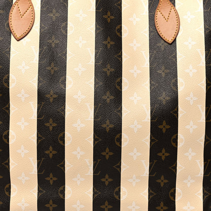 Louis Vuitton Monogram Rayures Neverfull XL 7 of 23