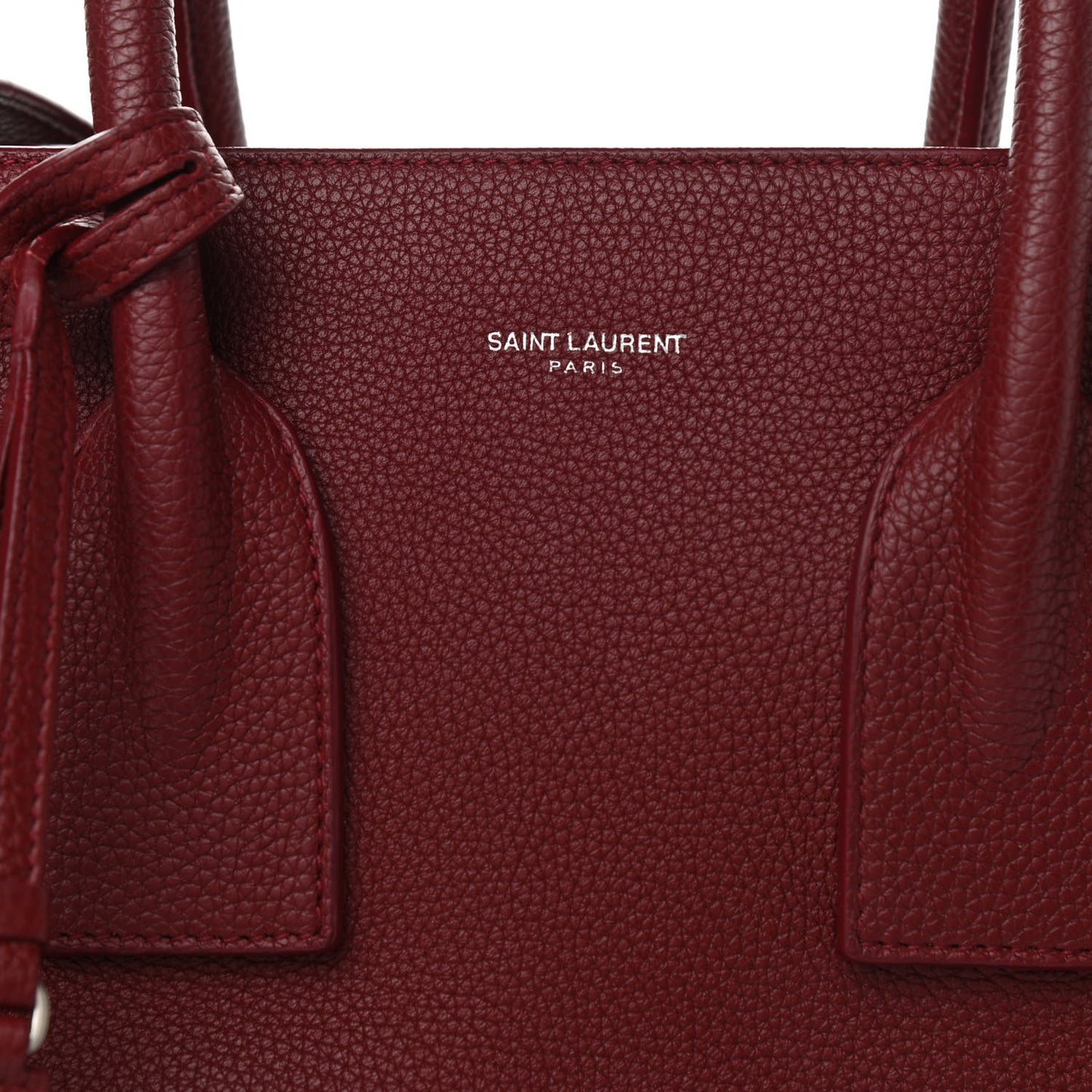 Grained Calfskin Small Supple Sac De Jour Dark Pallisandre