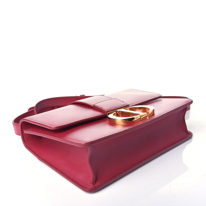 Christian Dior Smooth Calfskin 30 Montaigne Flap Bag Fuchsia 4 of 8