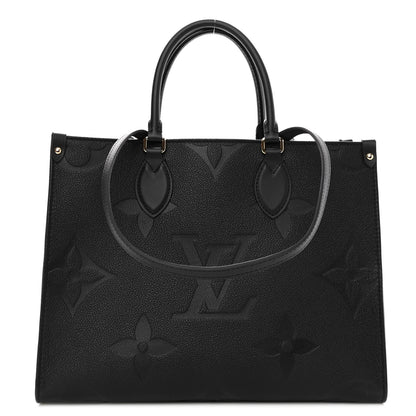 Louis Vuitton Empreinte Monogram Giant Onthego MM Black 1 of 9