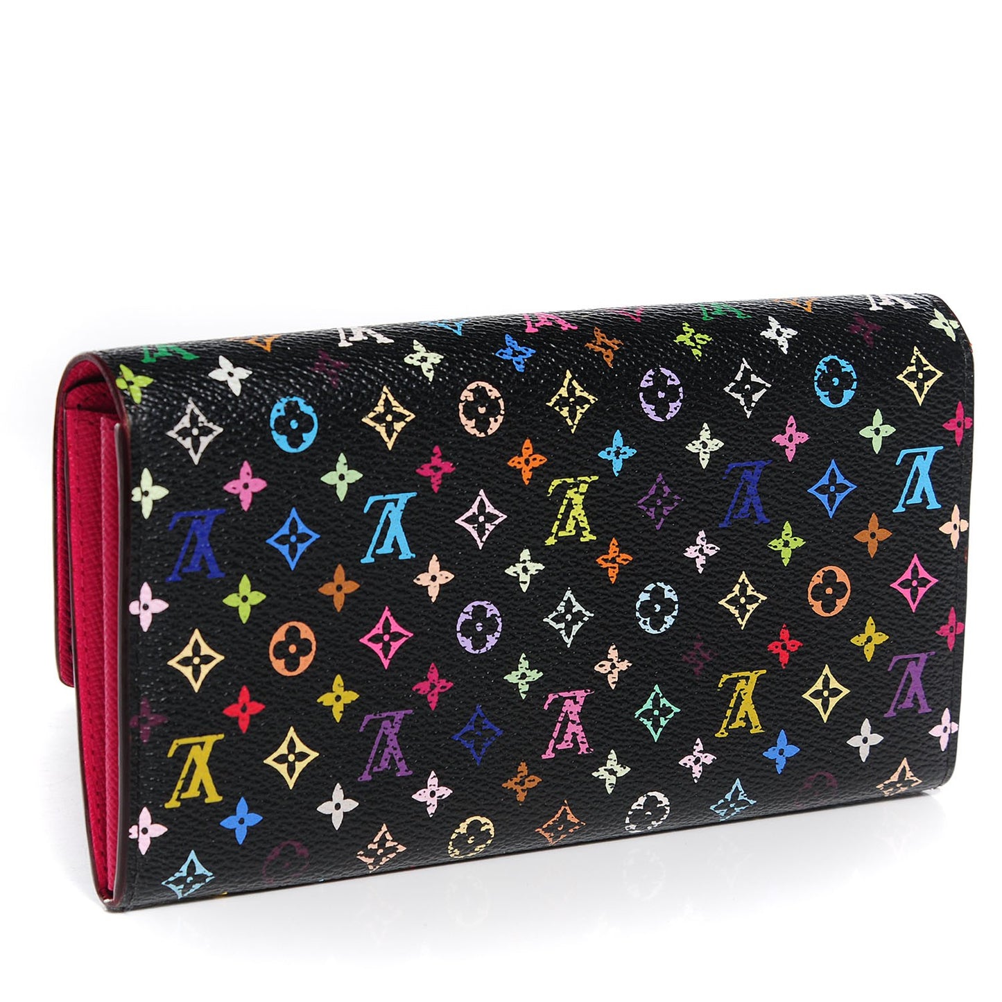 Monogram Multicolor Sarah Wallet Black Grenade