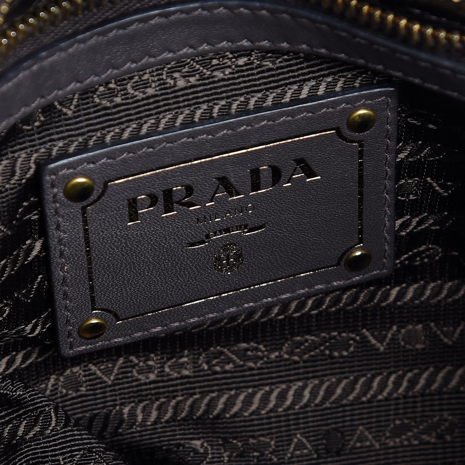 Prada Soft Calf Tote Bambu 6 of 8