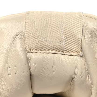 Gucci Soft Calfskin Mens Rhyton Sneakers 9 Ivory 9 of 10