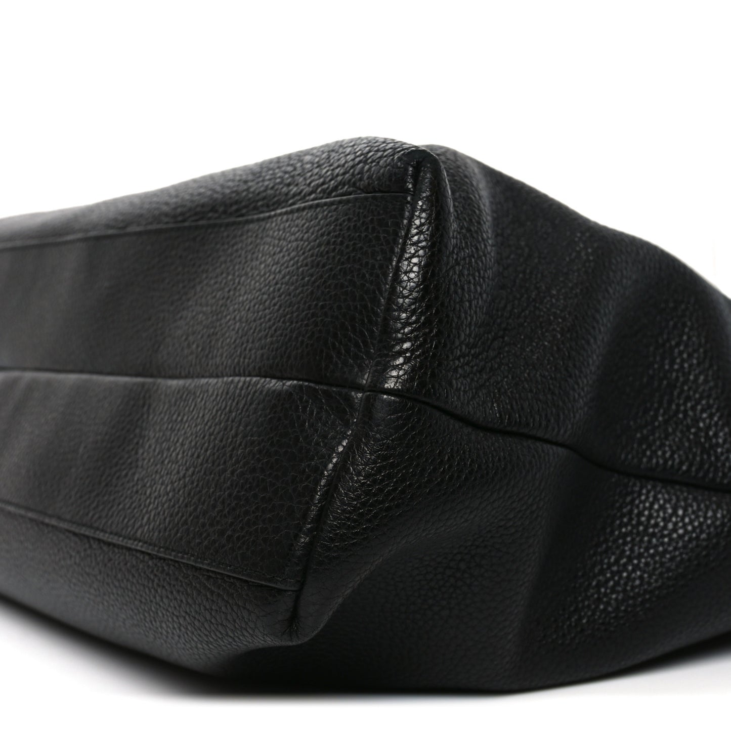 Calfskin Large Mika Tote Black