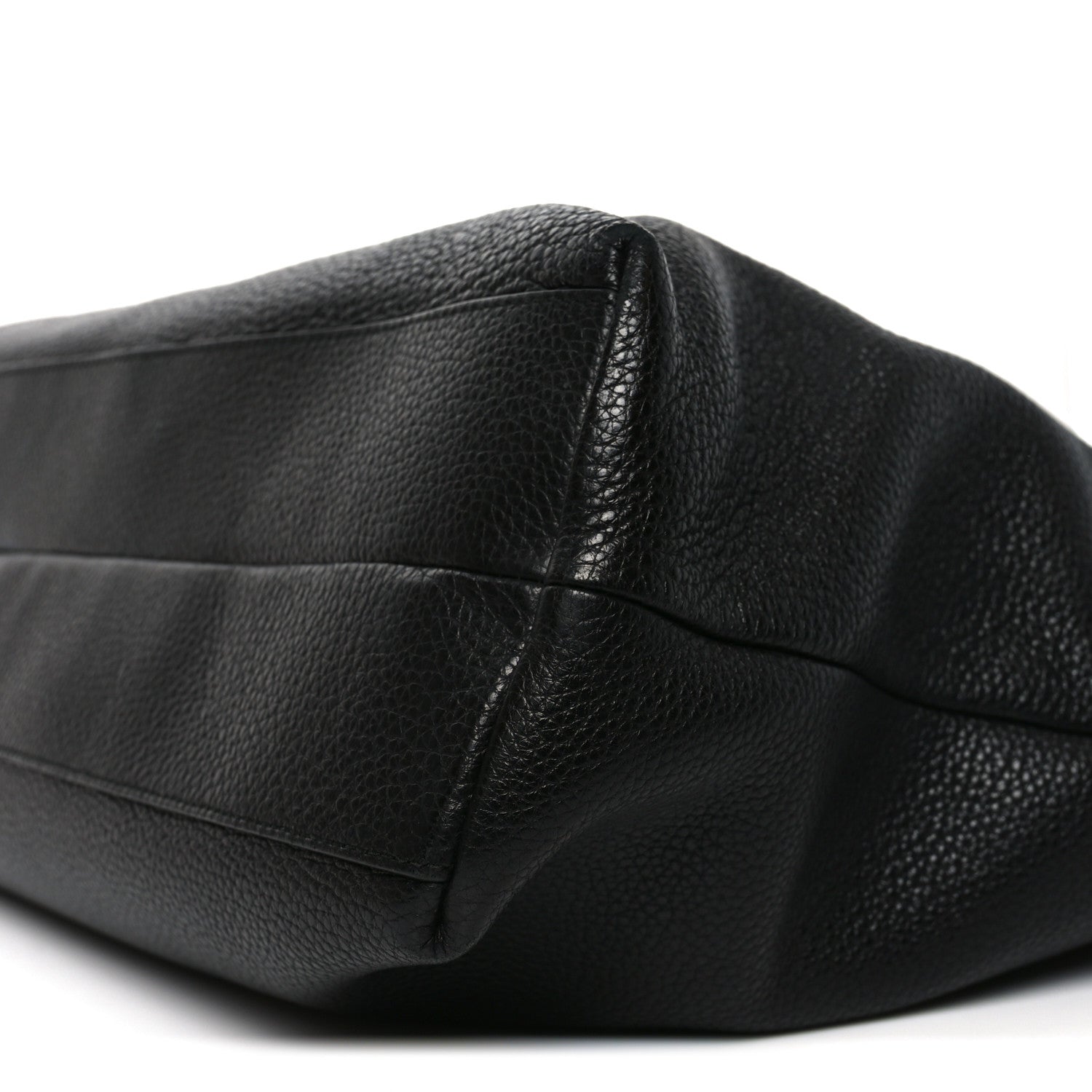 Salvatore Ferragamo Calfskin Large Mika Tote Black 9 of 10