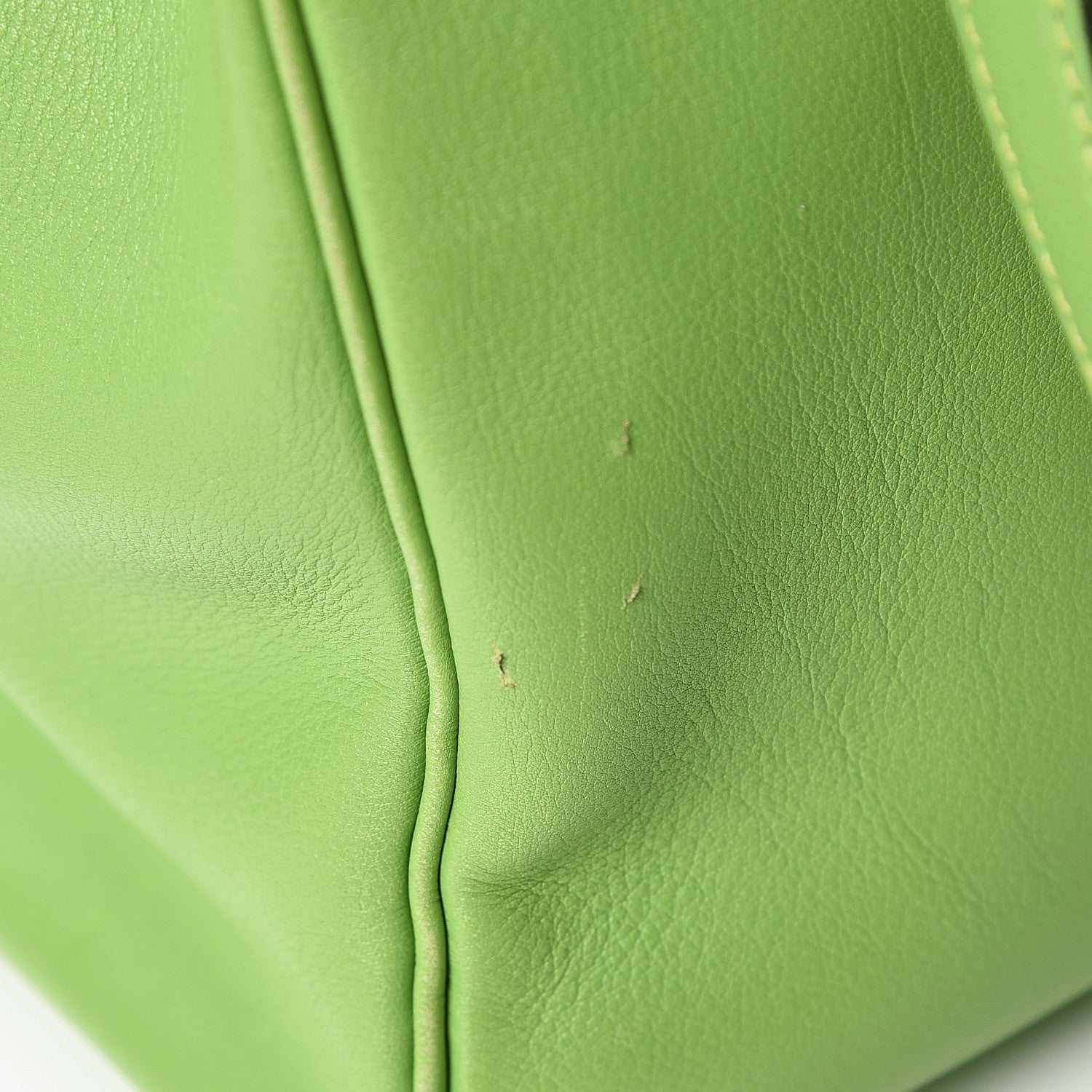 Hermes Veau Gulliver Kelly Retourne 32 Vert Cru 46 of 46