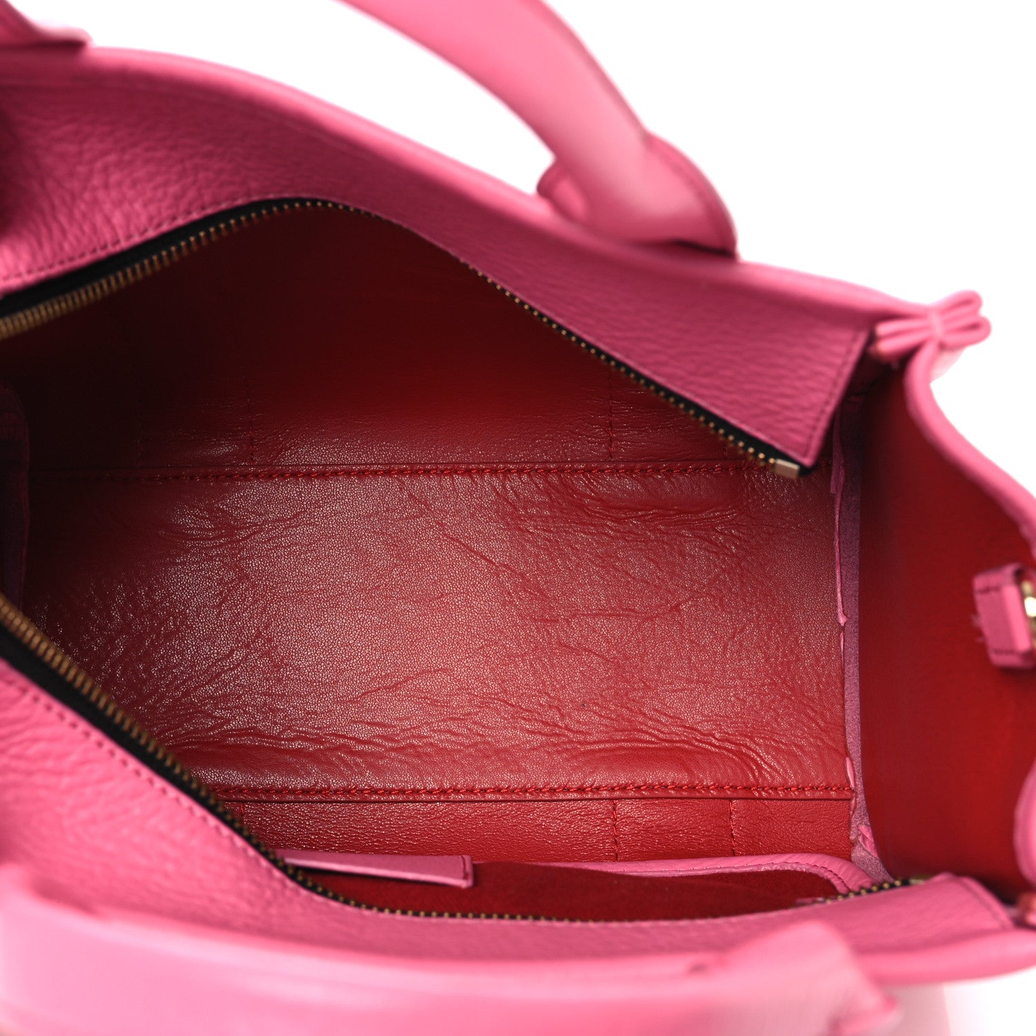 Marc Jacobs Grained Calfskin Small The Tote Bag Candy Pink 5 of 15