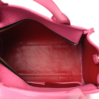 Marc Jacobs Grained Calfskin Small The Tote Bag Candy Pink 5 of 15