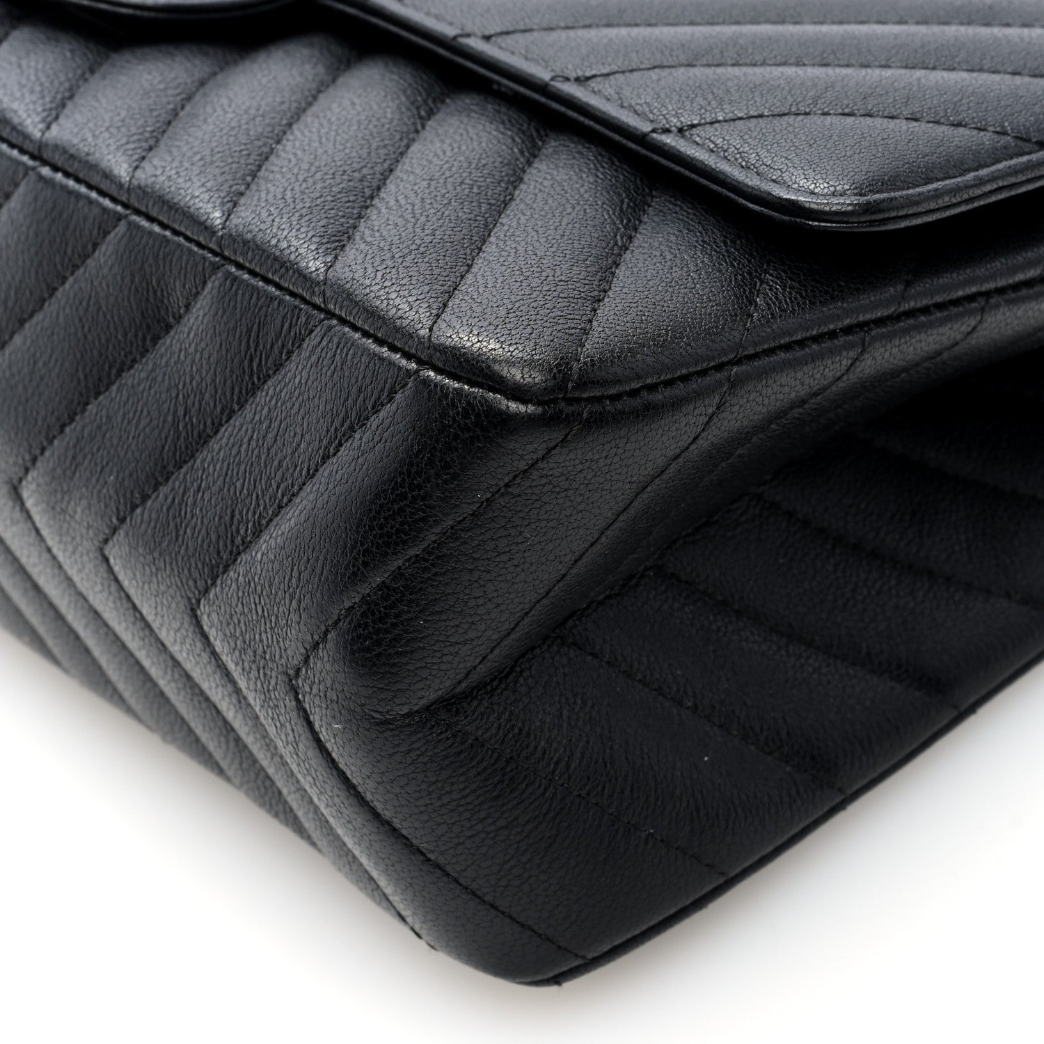 Chanel Sheepskin Chevron Quilted 2.55 Reissue 226 Flap So Black 10 of 11