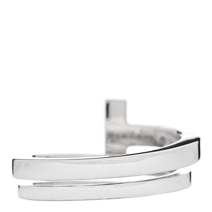 Tiffany Sterling Silver T Square Wrap Ring 50 5.25 3 of 4