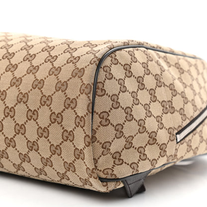 Gucci Monogram Travel Backpack Dark Brown 11 of 11