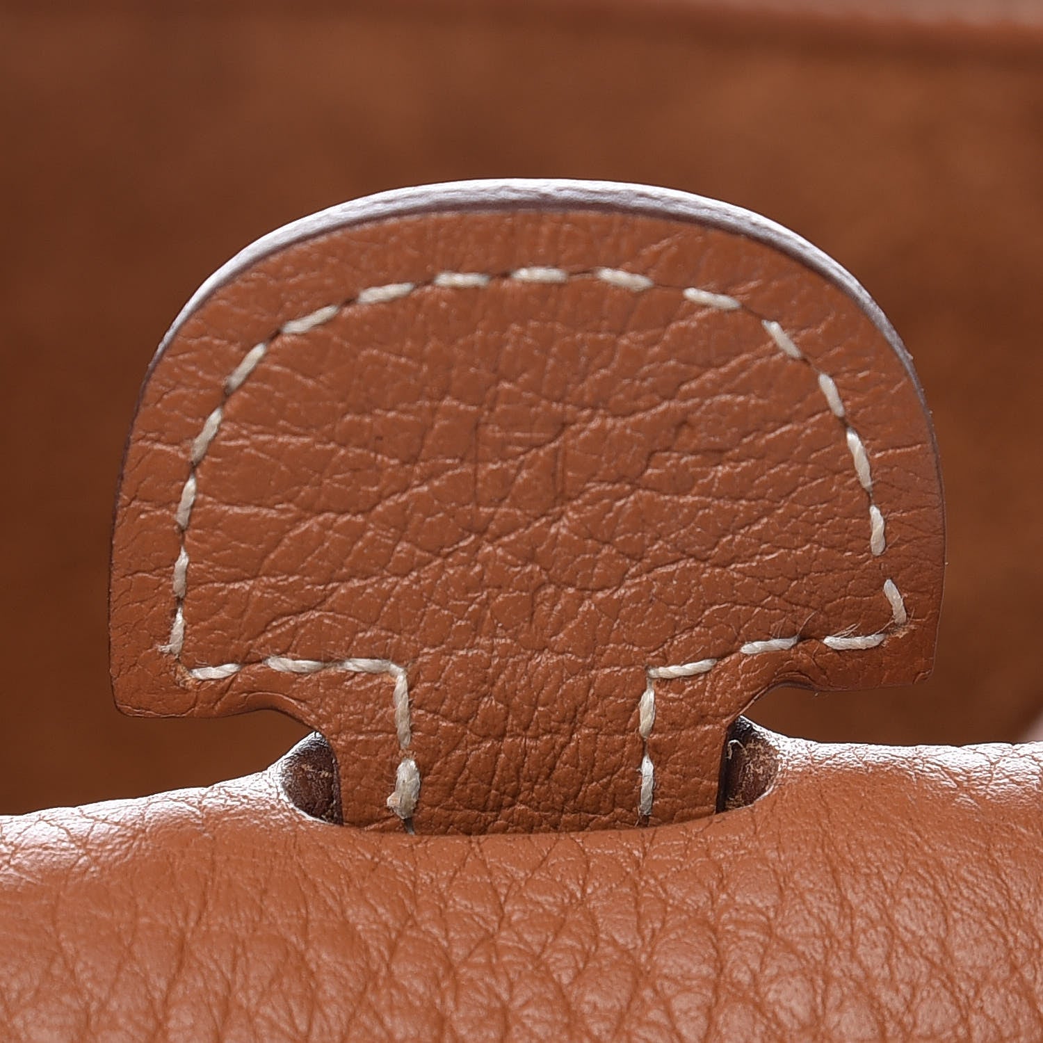 Hermes Taurillon Clemence Evelyne III PM Gold 9 of 10