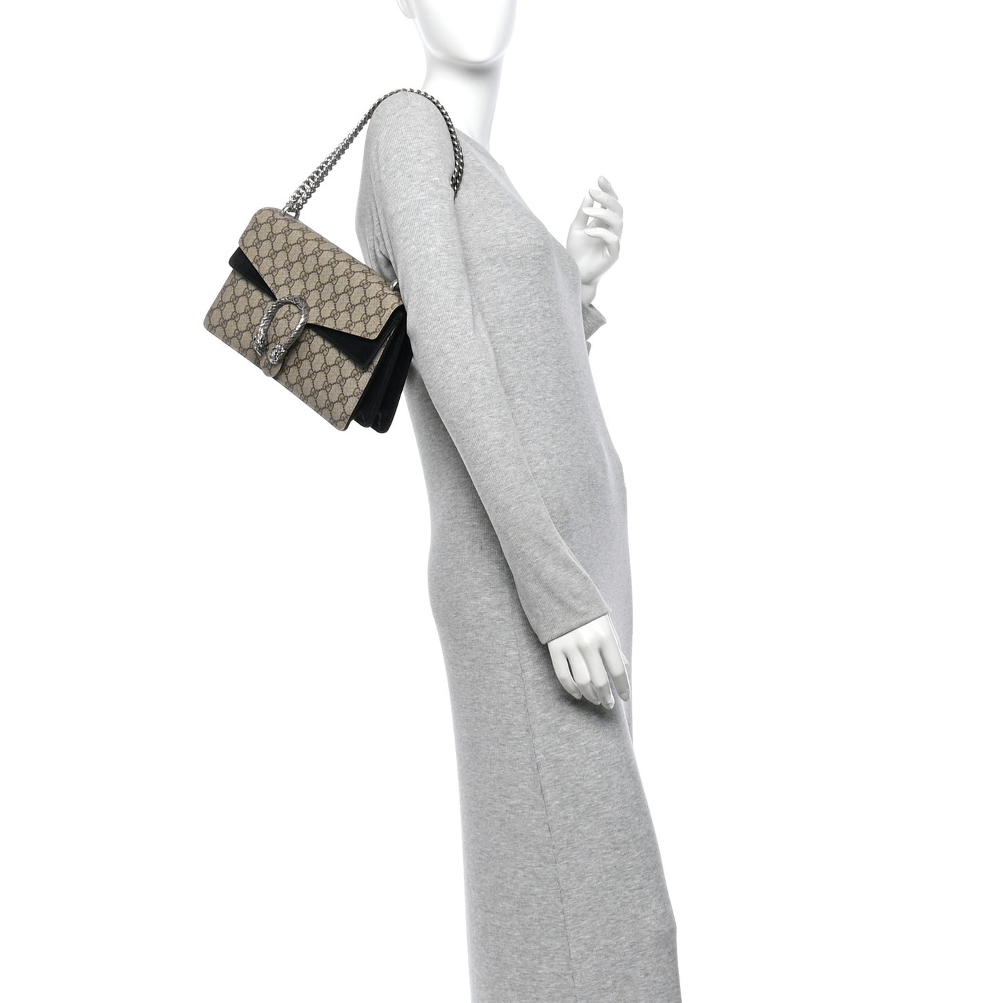 Polished Nappa Intrecciato Knot Small Loop Camera Bag Space