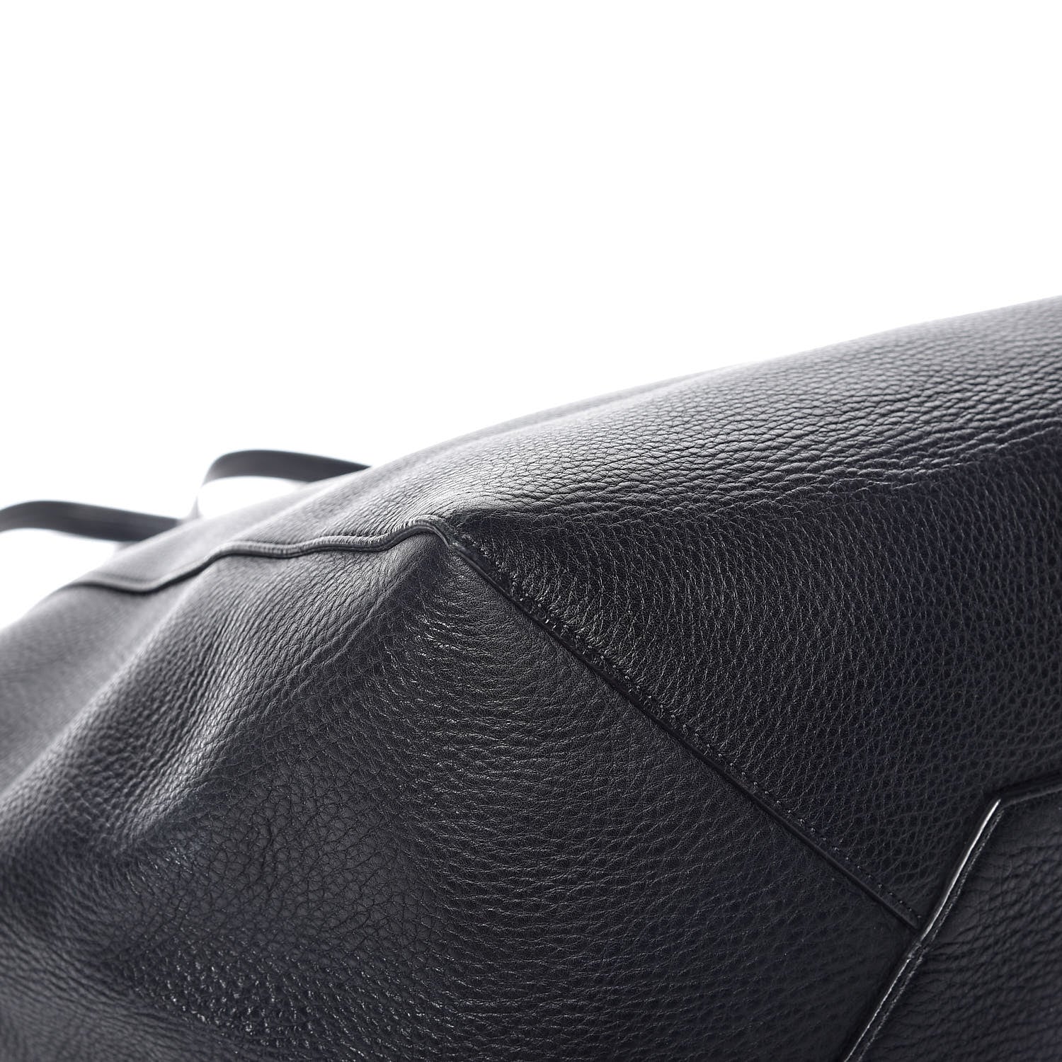 Celine Soft Grained Calfskin Medium Belt Cabas Phantom Black 15 of 15