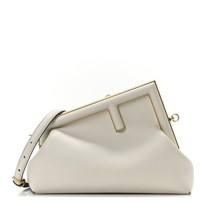 Fendi Shiny Nappa Midi Fendi First Ghiaia 1 of 10
