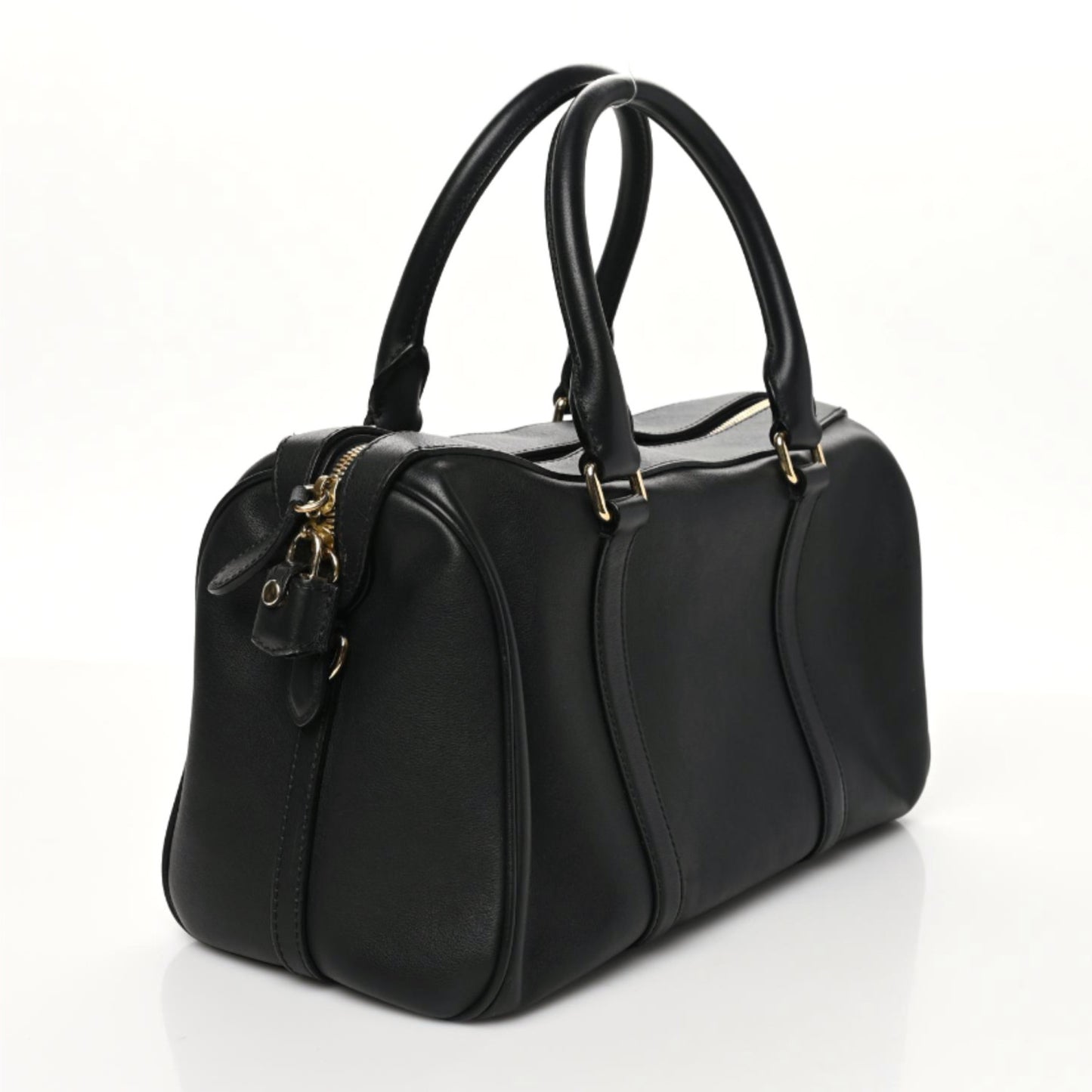 Derby Calfskin Medium Alchester Bowling Bag Black