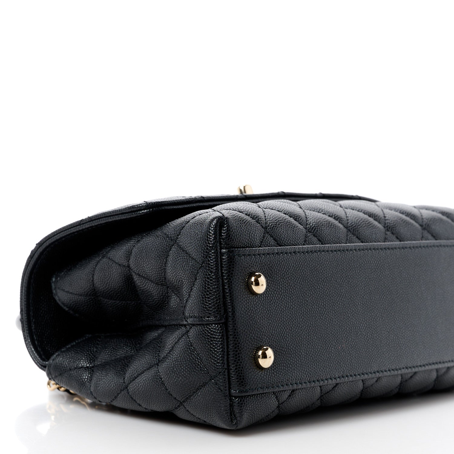 Chanel Caviar Quilted Mini Coco Handle Flap Black 10 of 12