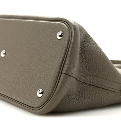 Hermes Taurillon Clemence Bolide 31 Gris Asphalte 10 of 12