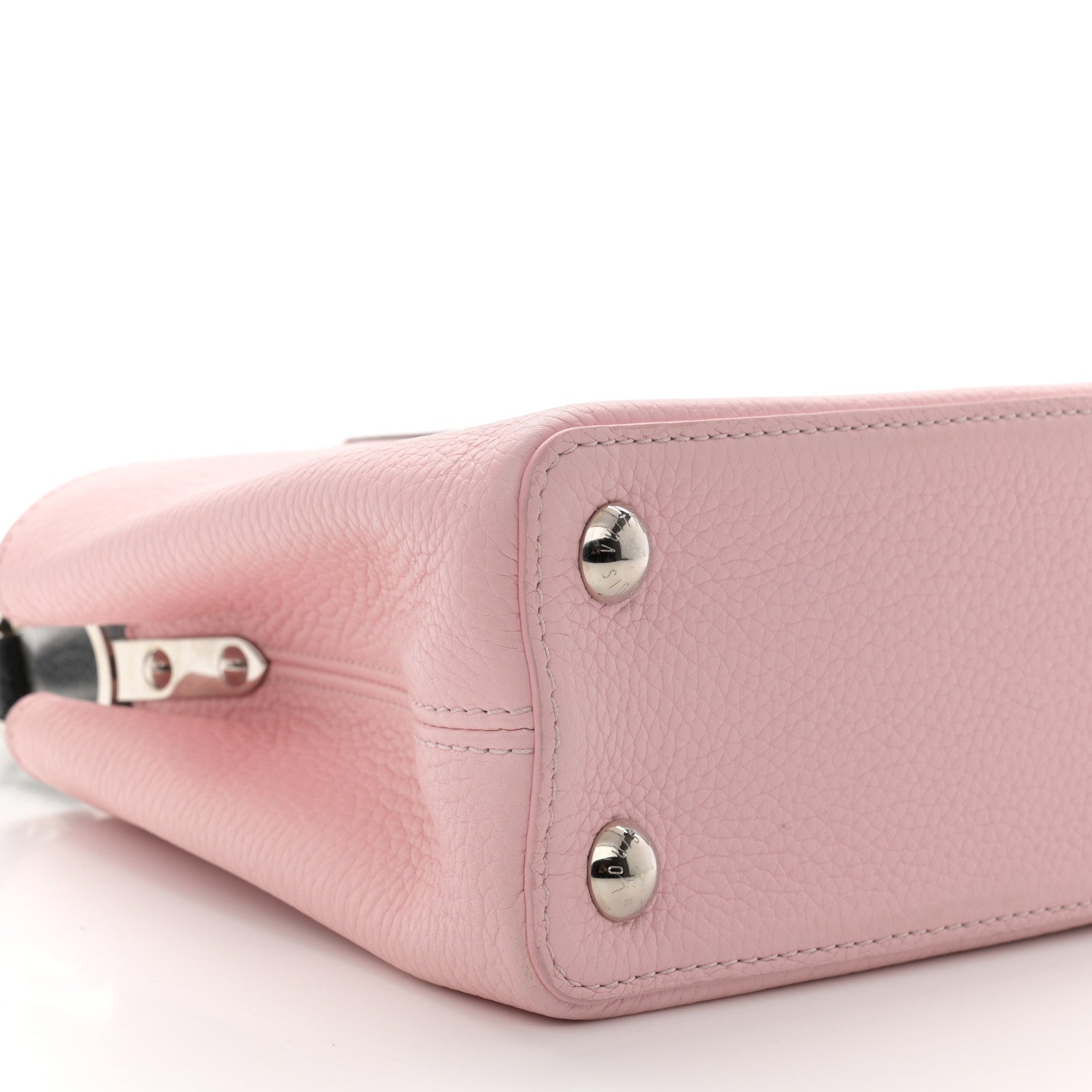 Louis Vuitton Taurillon Capucines BB Bubble Gum 8 of 11