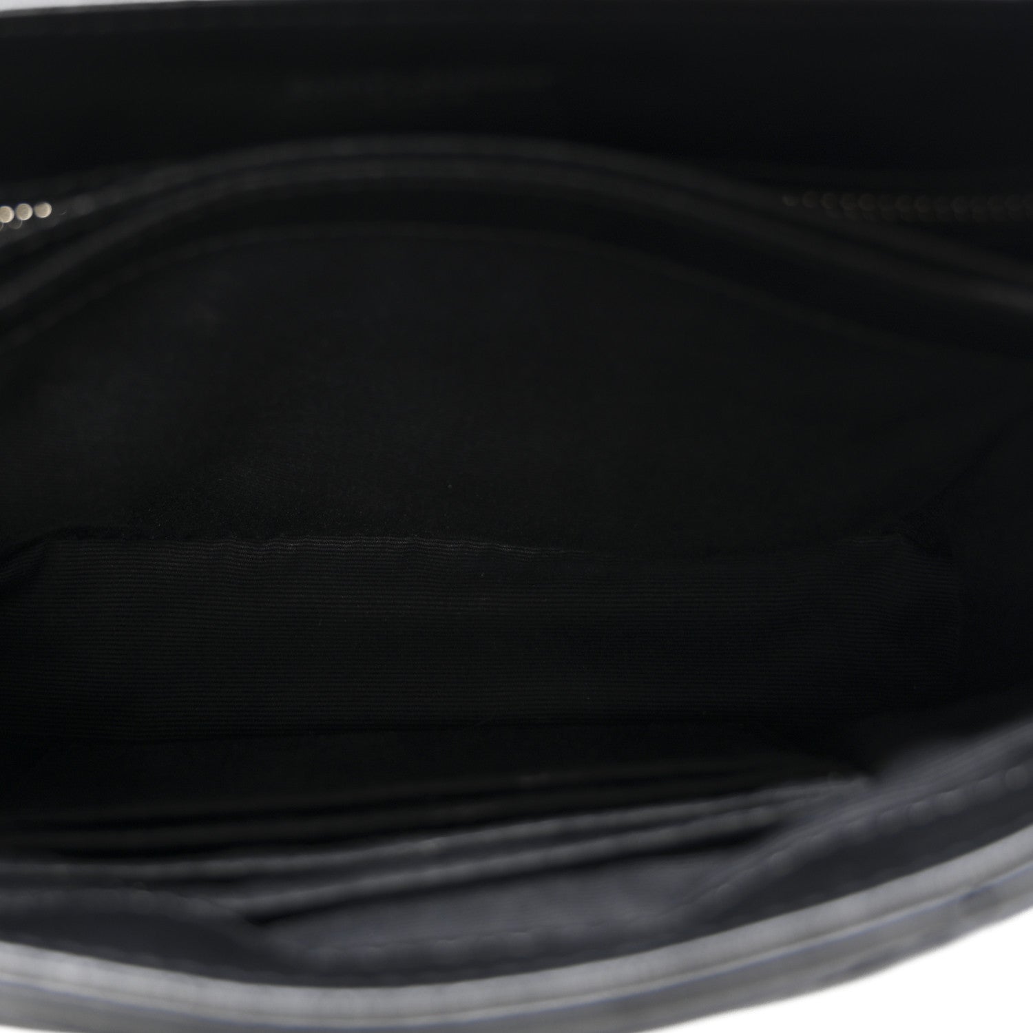 Saint Laurent Calfskin Y Quilted Monogram Toy Loulou Crossbody Bag Black 5 of 12