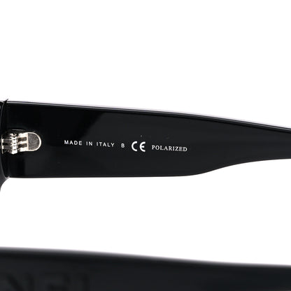 Chanel Acetate Polarized Round Sunglasses 5410 Black 6 of 9