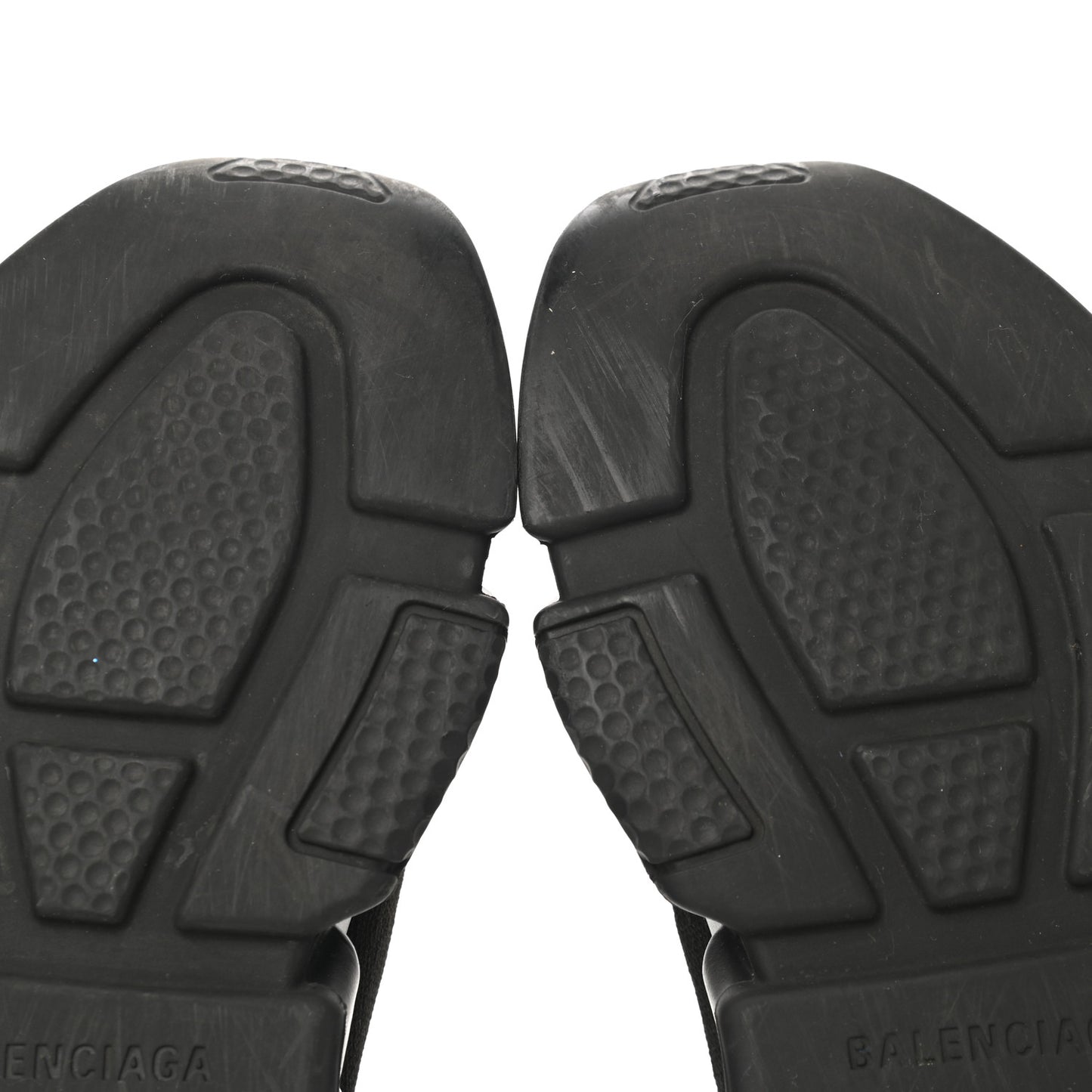 Laminated Knit Womens Speed Sneakers 38 Black