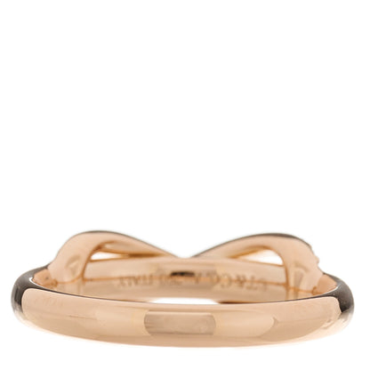 Tiffany 18K Rose Gold Diamond Infinity Ring 47 4.25 3 of 4