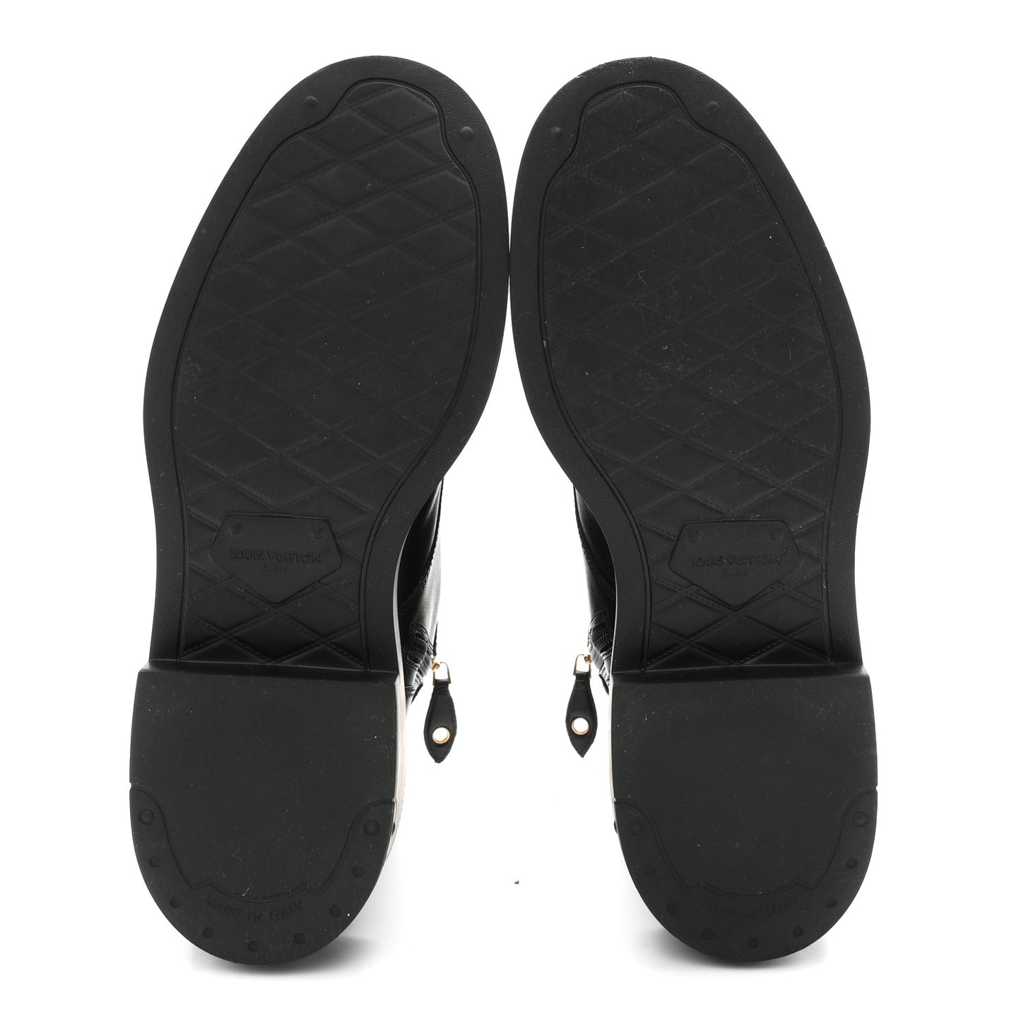 Calfskin Ranger Boots 40 Black
