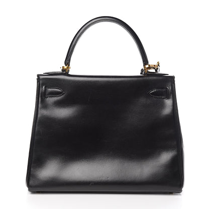 Hermes Box Kelly Retourne 28 Black 4 of 41