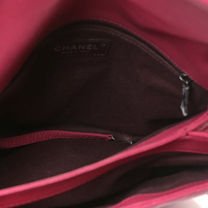 Chanel Lambskin Quilted Large Daily Supple Flap Dark Pink 6 of 27