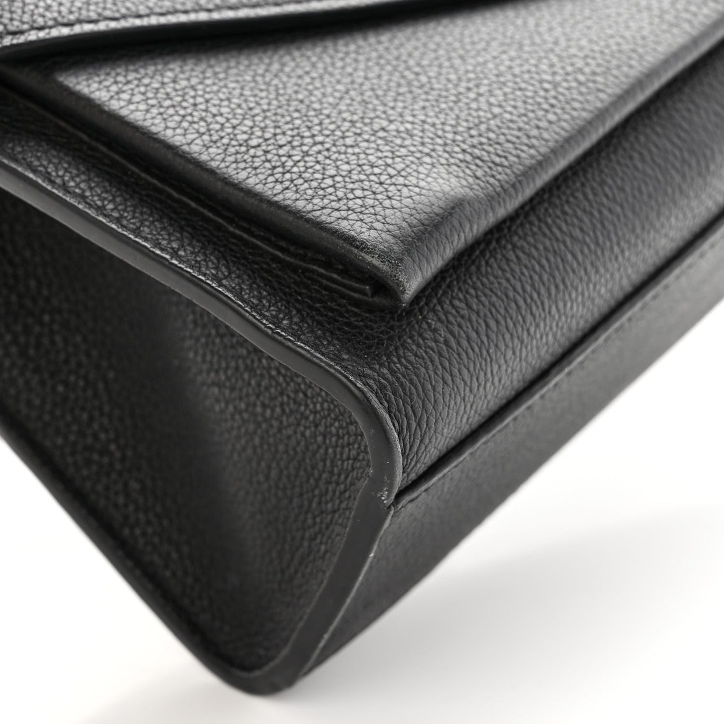 Soft Calfskin Mylockme Chain Bag BB Black