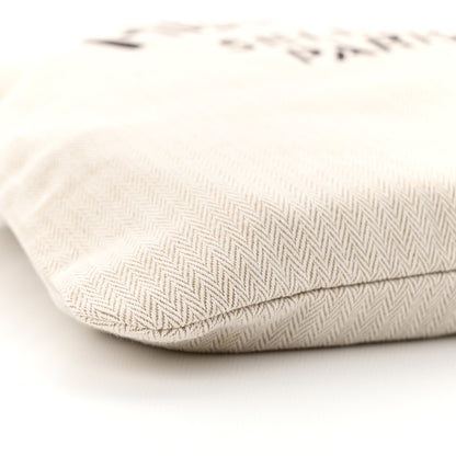 Hermes Canvas Swift Aline Grooming Bag Gold Craie 8 of 9