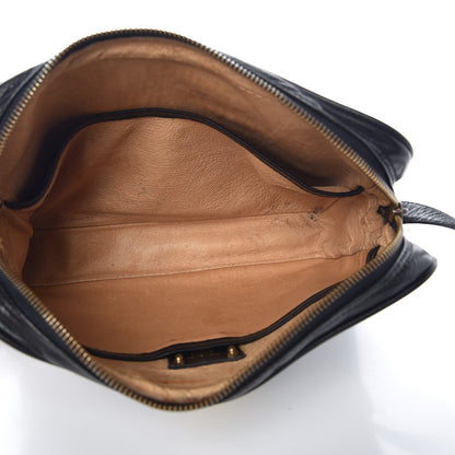 MCM Monogram Coated Canvas Camera Bag Crossbody Black 5 of 16
