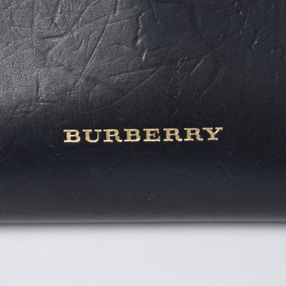 Burberry House Check Large Sartorial Ziggy Zip Around Wallet Black 10 of 10