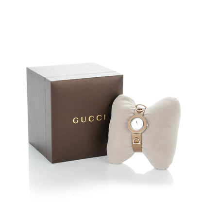 Gucci Stainless Steel Satin Diamond 27mm U-Play Quartz Watch 3 of 11