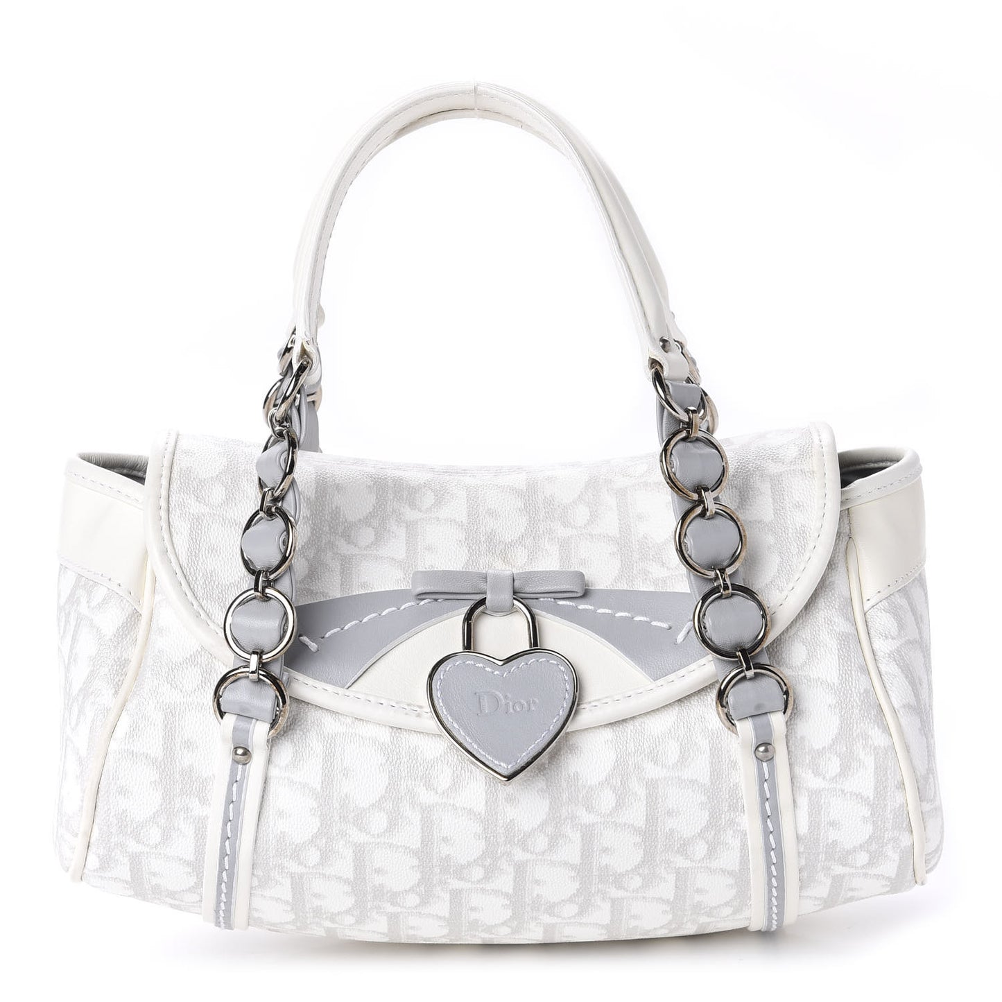 Monogram Romantique Trotter Bag Grey