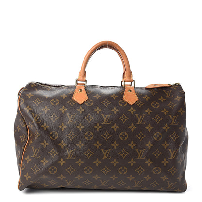 Louis Vuitton Monogram Speedy 40 1 of 12