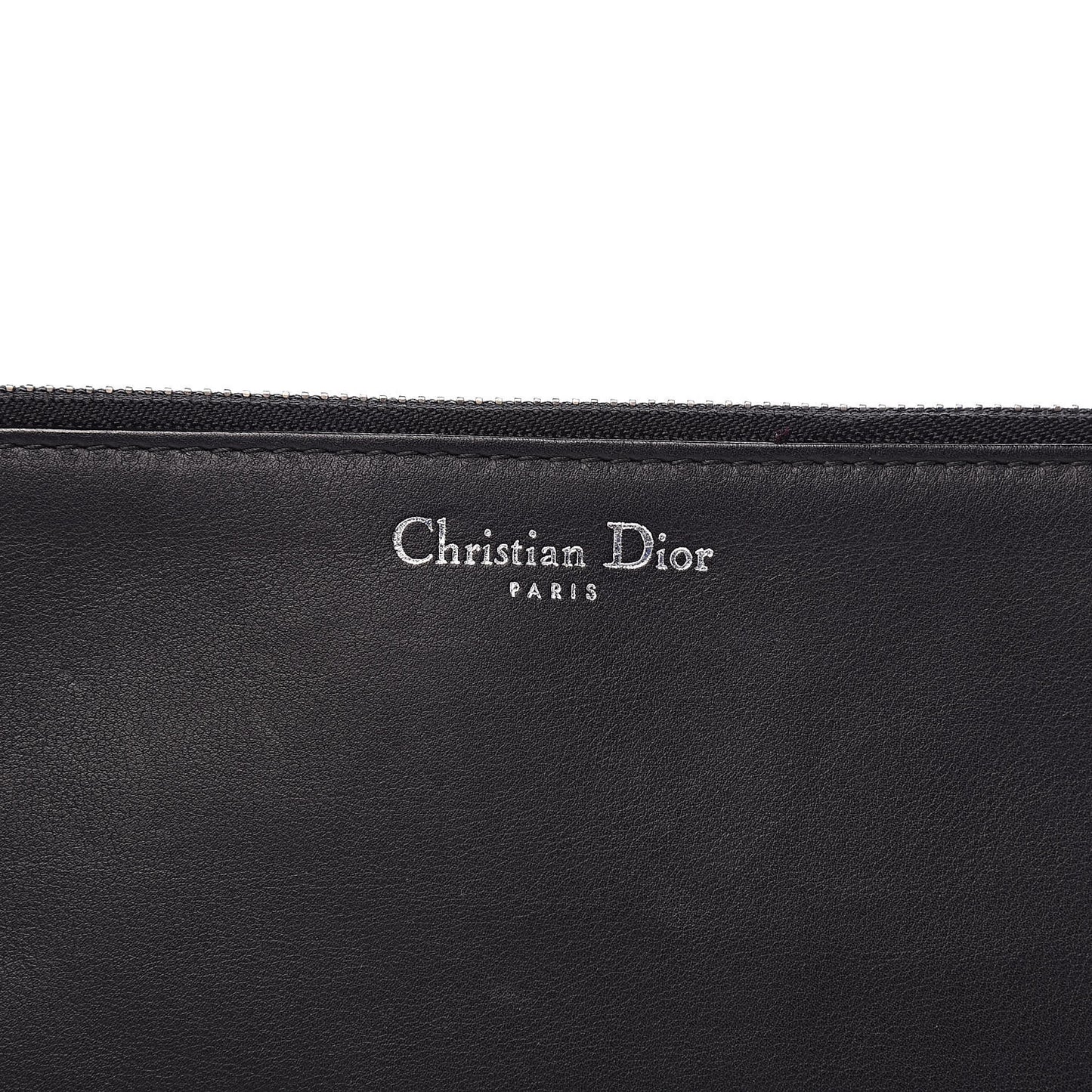 Calfskin Diorissimo Pouch Black