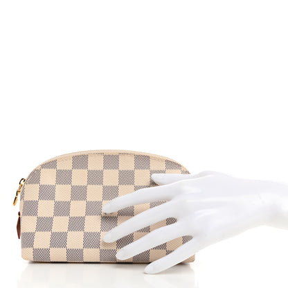 Louis Vuitton Damier Azur Cosmetic Pouch 2 of 7