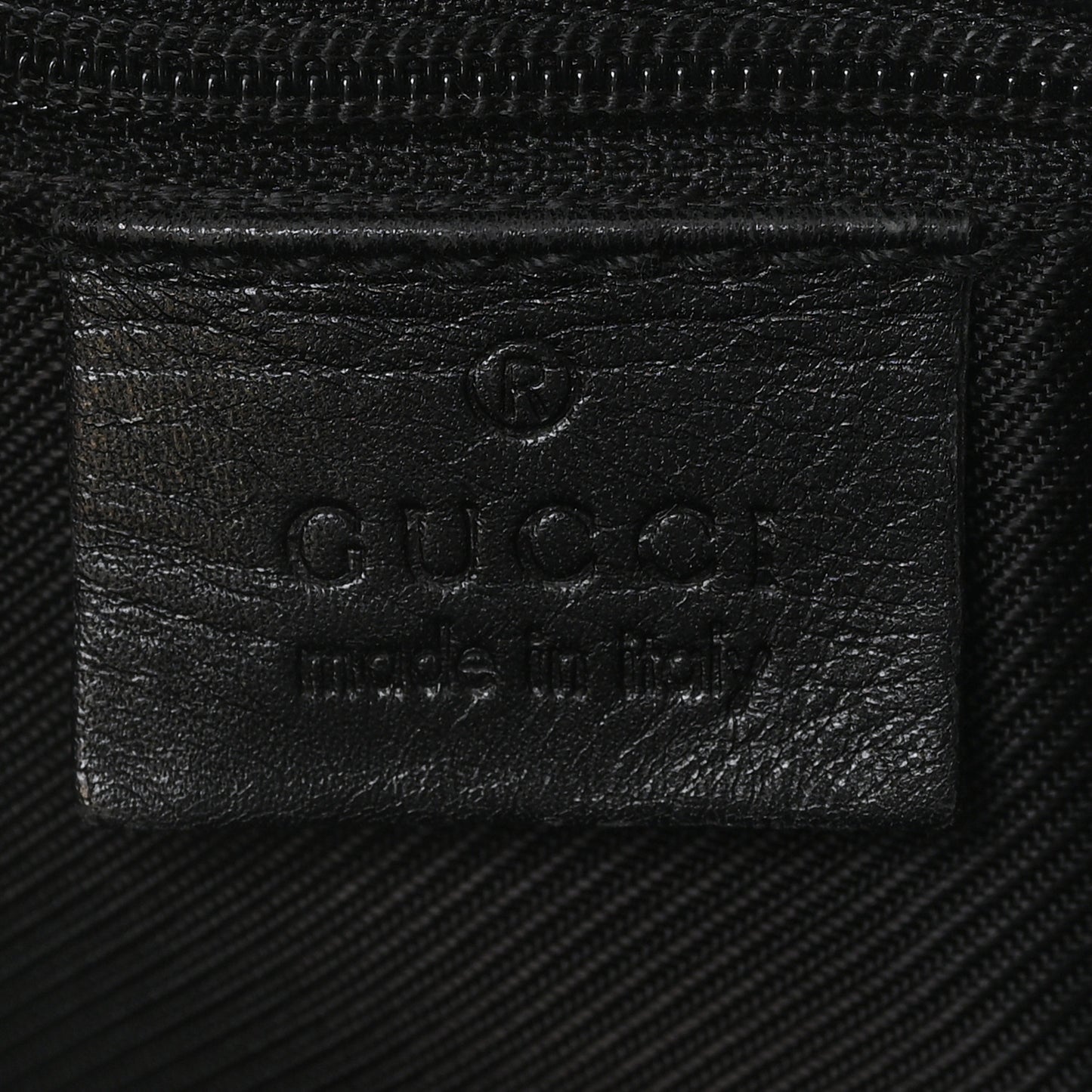 Monogram Shoulder Bag Black