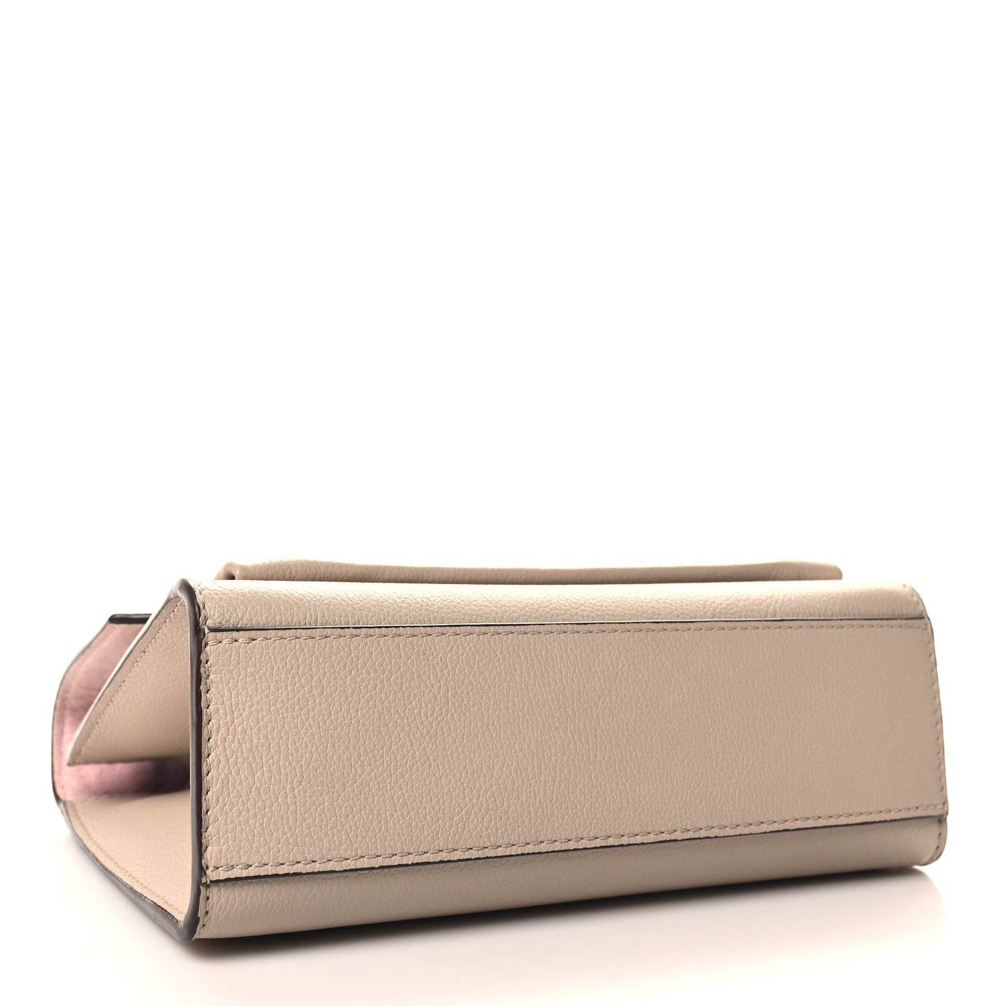 Soft Calfskin Mylockme Chain Bag BB Greige