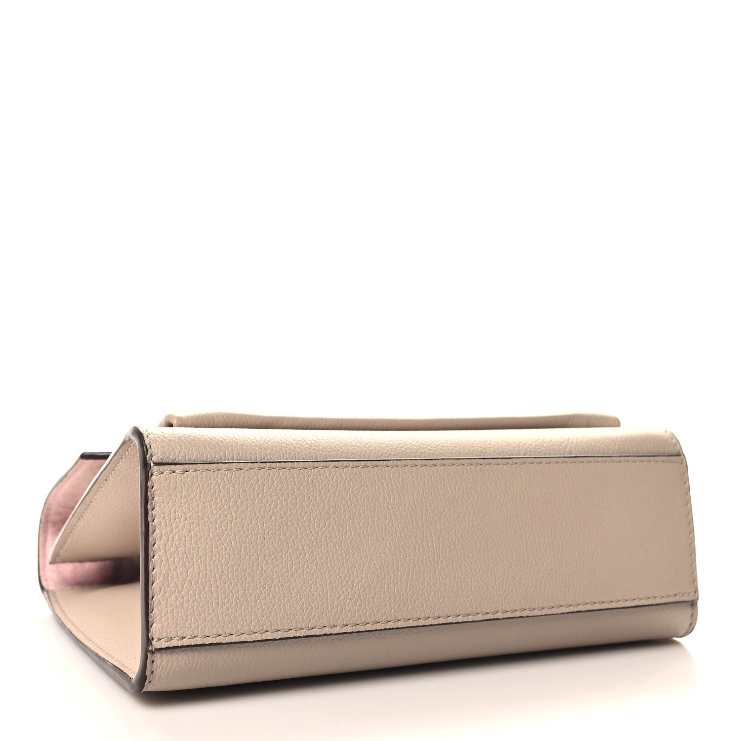 Louis Vuitton Soft Calfskin Mylockme Chain Bag BB Greige 4 of 10