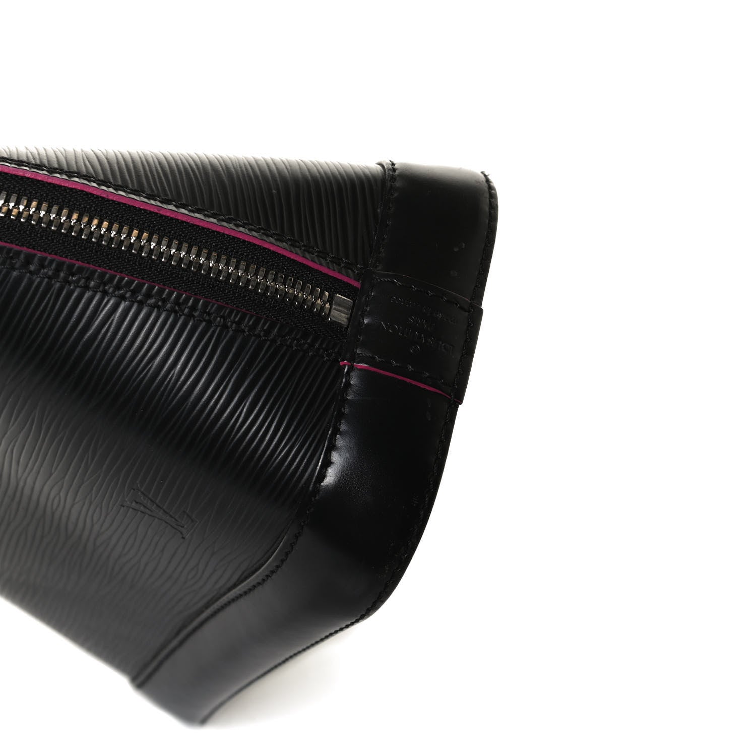 Louis Vuitton Epi Alma BB Black Hot Pink 14 of 17