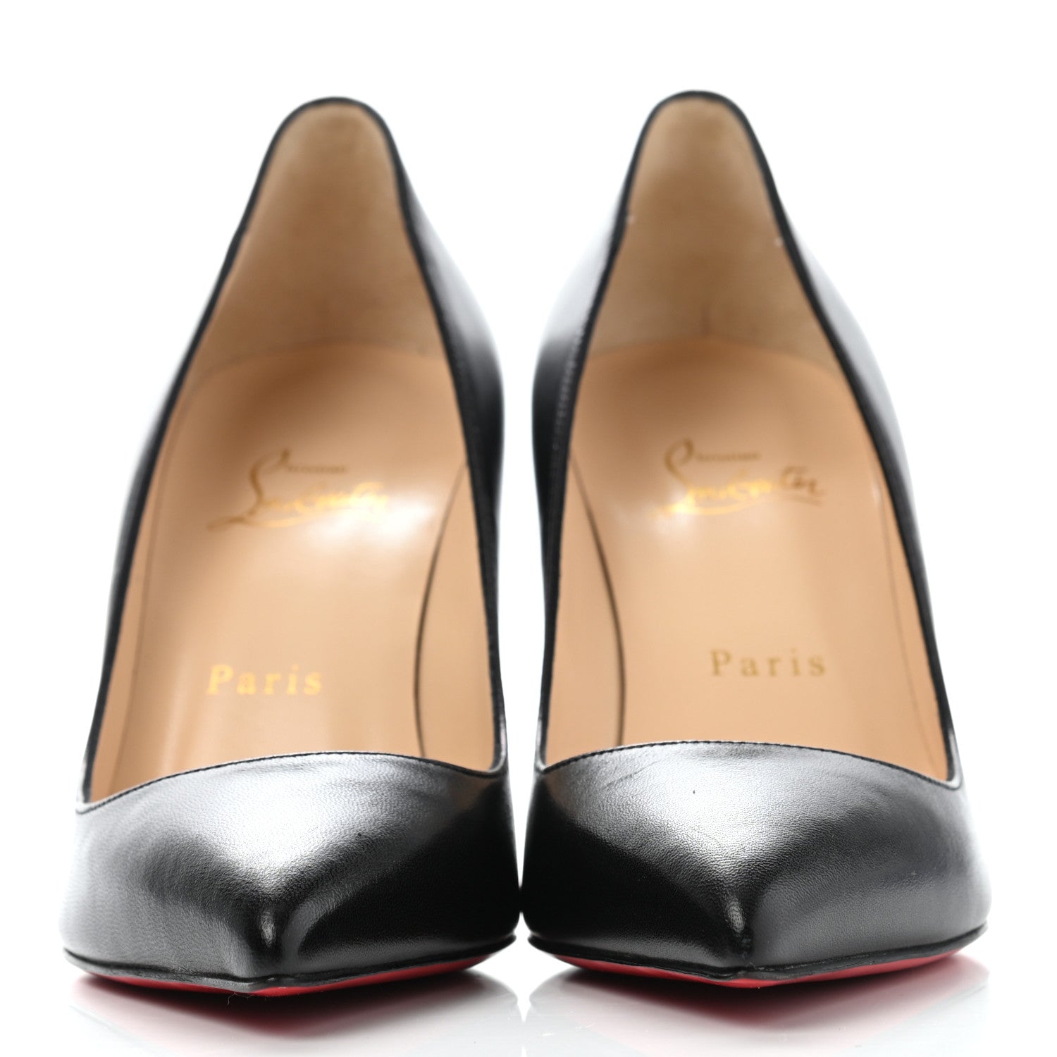 Christian Louboutin Shiny Nappa Pigalle 85 Pumps 37 Black 2 of 9