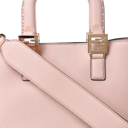 Fendi Cuoio Romano Selleria Small FF Tote Cipria 7 of 11