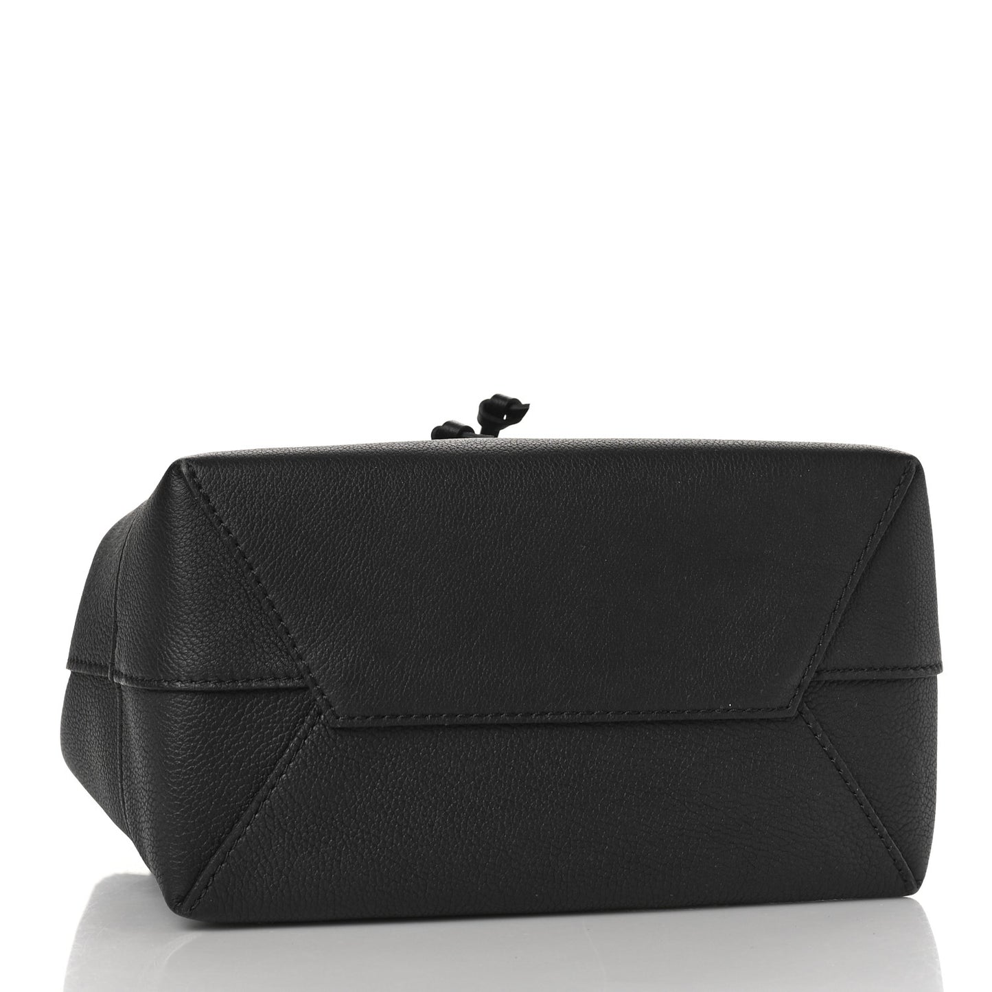 Calfskin Lockme Backpack Black