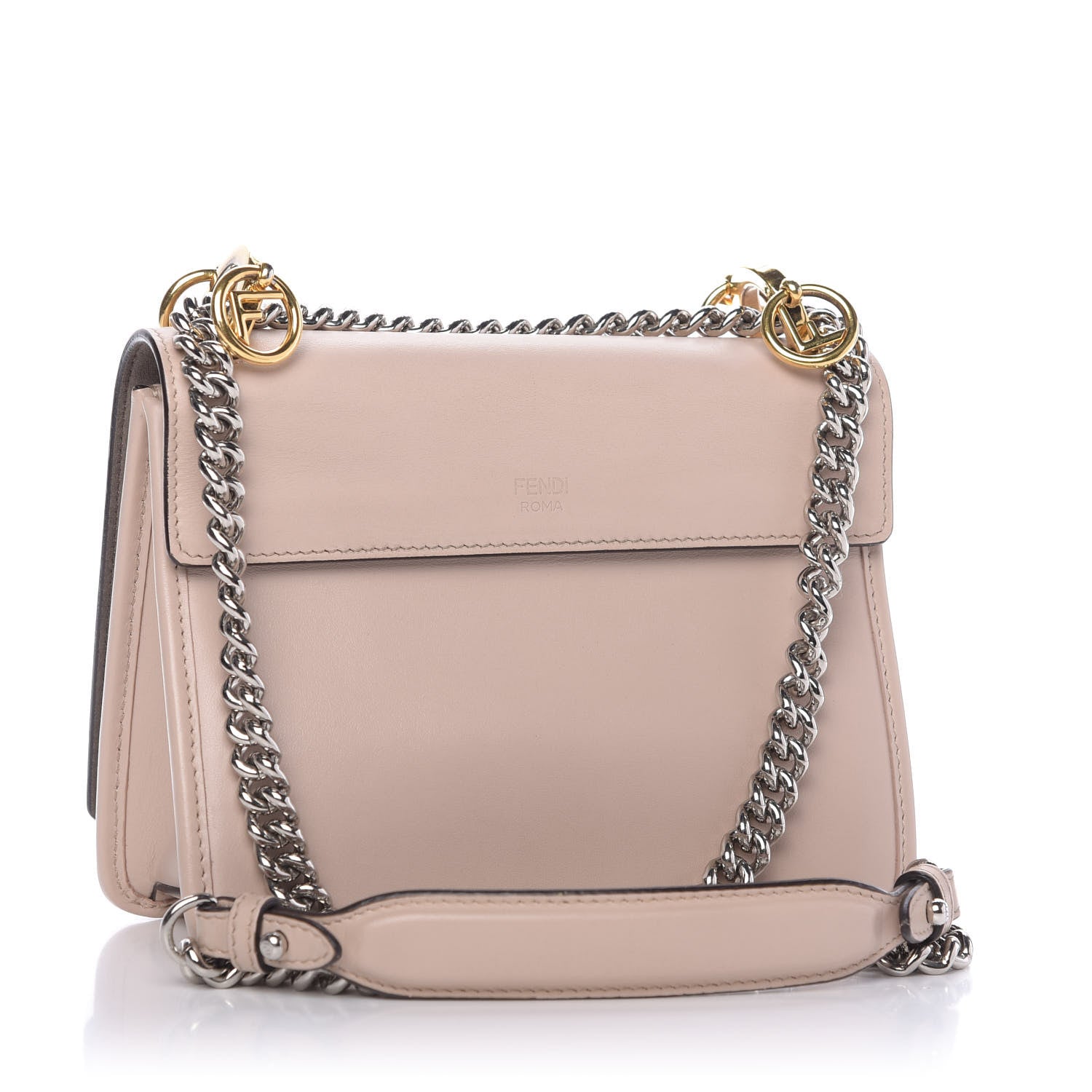 Fendi Vitello Century Opaco F is Fendi Small Kan I Shoulder Bag Soap 3 of 10