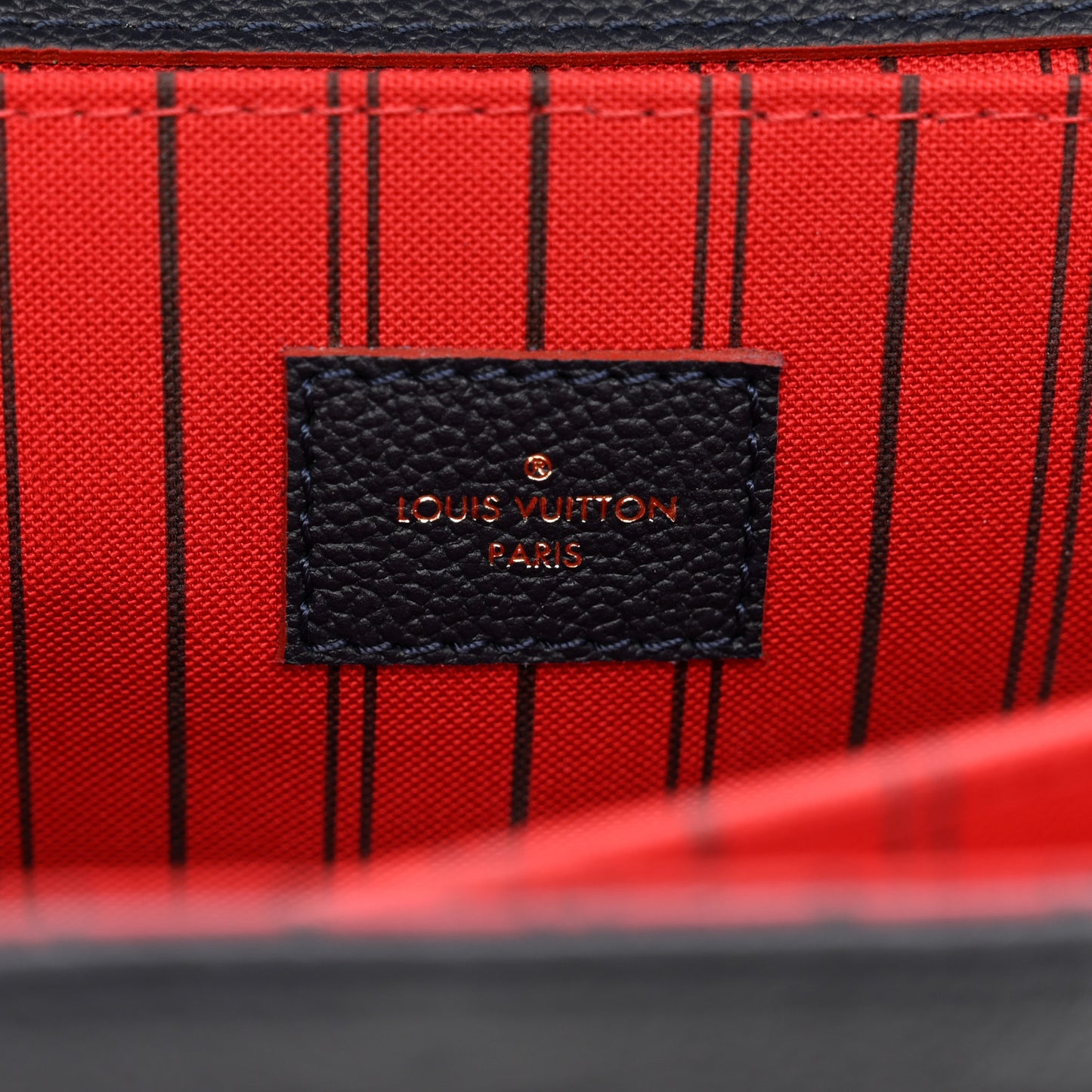 Empreinte Pochette Metis Marine Rouge