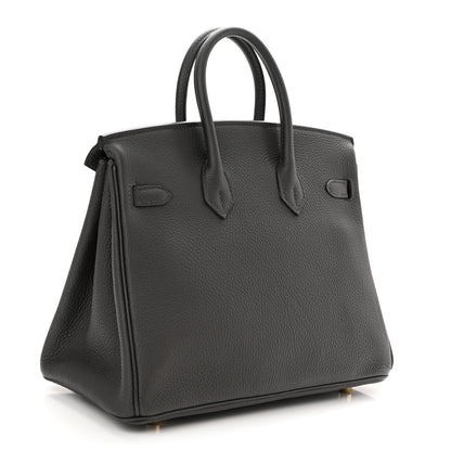 Hermes Togo Birkin 25 Graphite 2 of 11
